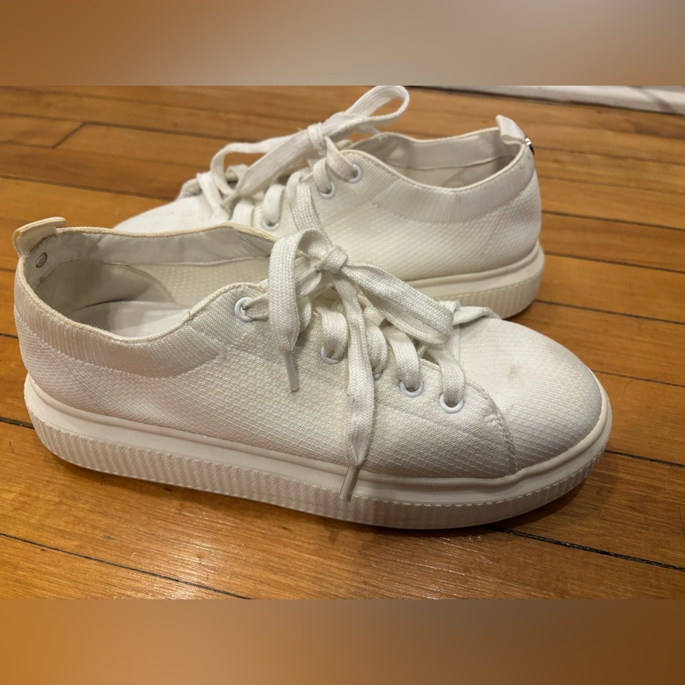White Casual Sneakers